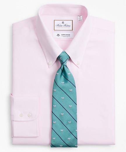 Brooks Brothers Luxury Collection Madison Classic-fit Dress Shirt, Button-down Collar Dobby Links