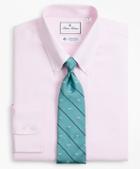Brooks Brothers Luxury Collection Madison Classic-fit Dress Shirt, Button-down Collar Dobby Links
