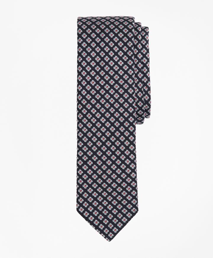 Brooks Brothers Men's Floral Pattern Silk Tie