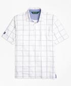 Brooks Brothers St. Andrews Links Tattersall Golf Polo Shirt