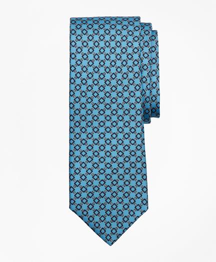 Brooks Brothers Square Chain Link Print Tie