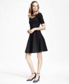 Brooks Brothers Women's Ponte Knit Fit-and-flare Dress