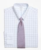 Brooks Brothers Regent Fitted Dress Shirt, Non-iron Alternating Twin Tattersall