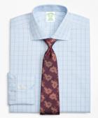Brooks Brothers Milano Slim-fit Dress Shirt, Non-iron Plaid Overcheck