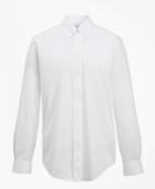 Brooks Brothers Men's Regular Fit Classic-fit Dress Shirt, Performance Non-iron With Coolmax, Button-down Collar Broadcloth