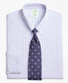 Brooks Brothers Non-iron Milano Fit Double Stripe Dress Shirt