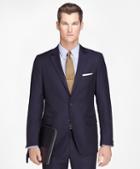 Brooks Brothers Fitzgerald Fit Wool Navy With Blue Stripe 1818 Suit