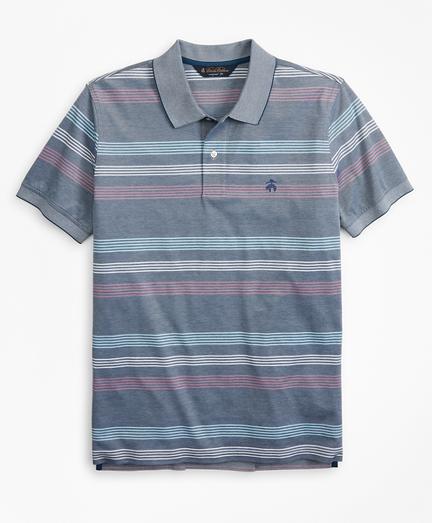 Brooks Brothers Original Fit Multi-stripe Polo Shirt