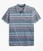 Brooks Brothers Original Fit Multi-stripe Polo Shirt
