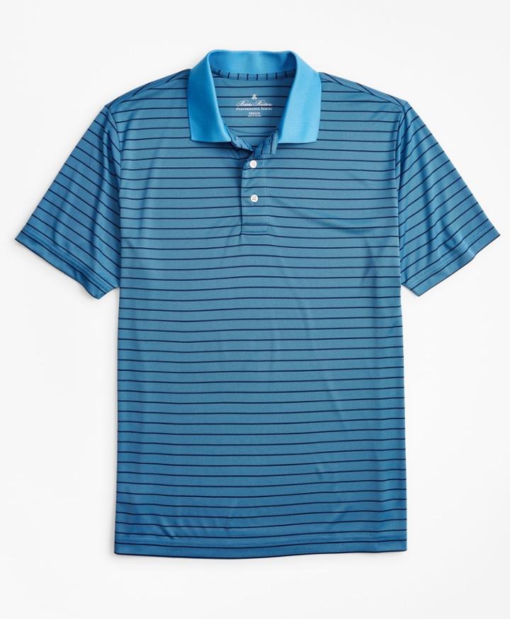 Brooks Brothers Men's Performance Series Stripe Polo Shirt