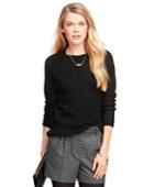 Brooks Brothers Women's Cashmere Cable Sweater