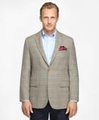 Brooks Brothers Madison Fit Tonal Check With Blue Deco Sport Coat