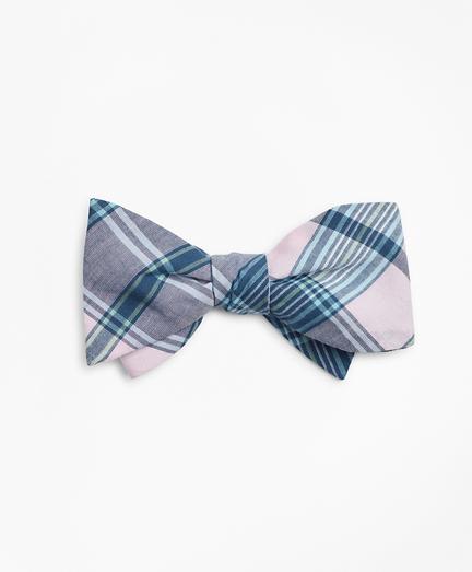 Brooks Brothers Pink Madras Bow Tie