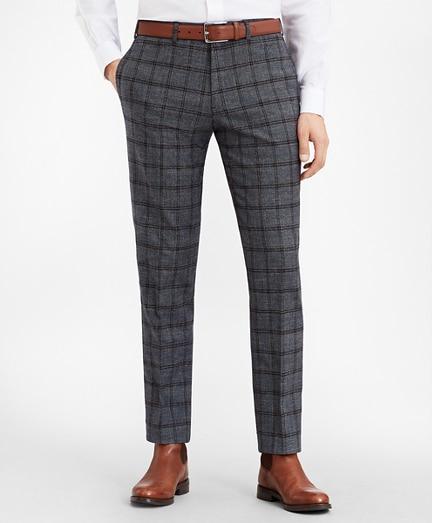 Brooks Brothers Milano Fit Multi-plaid Trousers
