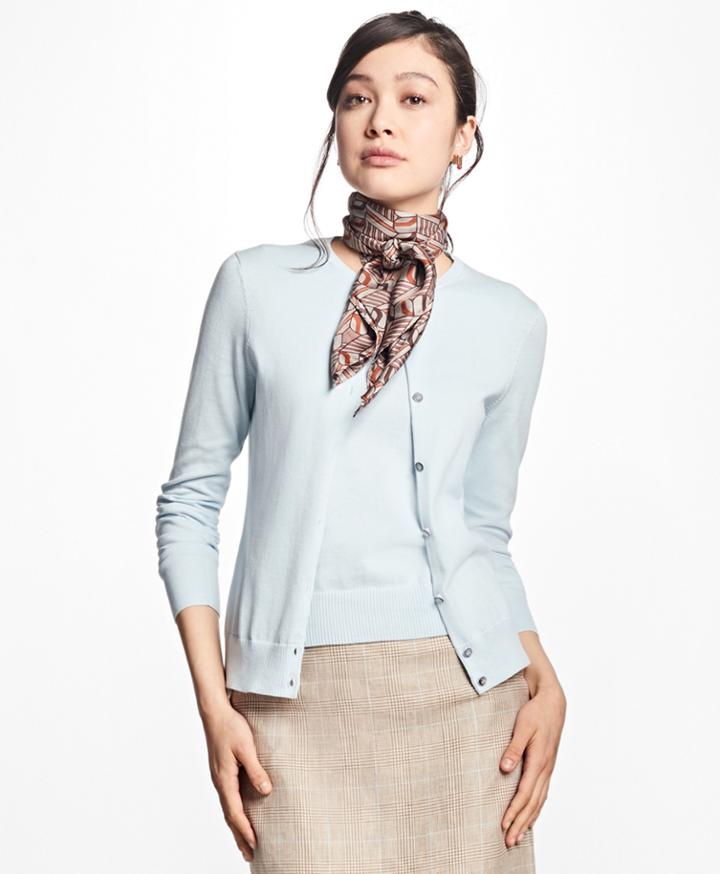 Brooks Brothers Women's Lightweight Supima Cotton Cardigan