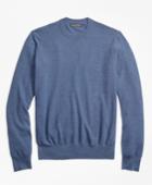 Brooks Brothers Men's Brookstech Merino Wool Textured Crewneck Sweater