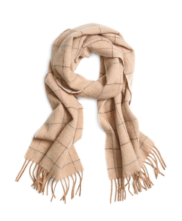 Brooks Brothers Men's Multi Windowpane Scarf