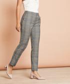Brooks Brothers Plaid Stretch-wool Straight-leg Pants