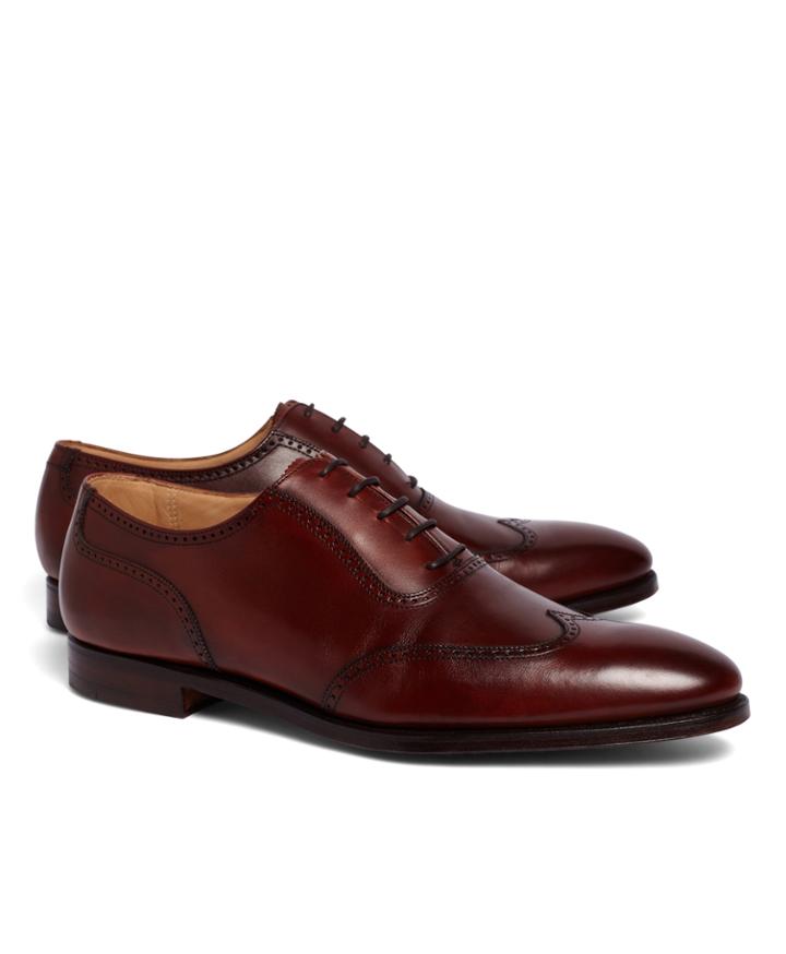 Brooks Brothers Men's Peal & Co. U-throat Wingtips