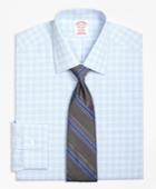 Brooks Brothers Men's Regular Fit Classic-fit Dress Shirt, Non-iron Tonal Glen Plaid
