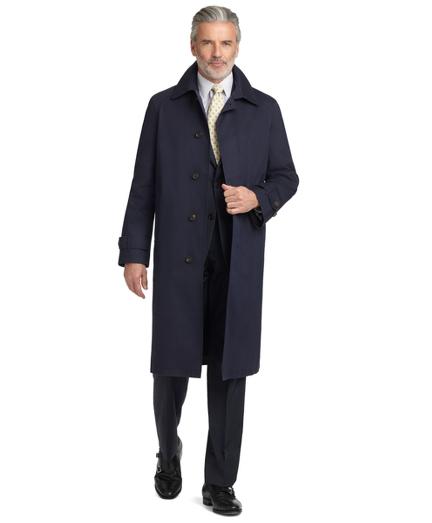 Brooks Brothers Brooksstorm Single-breasted Long Trench Coat