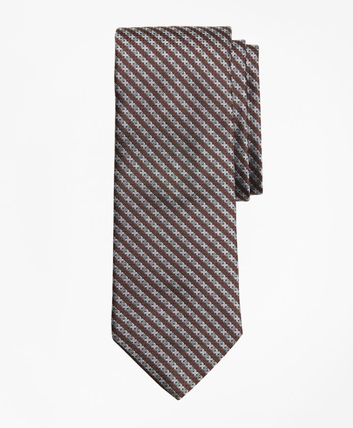 Brooks Brothers Men's Shadow Cross Tie