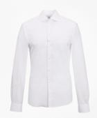 Brooks Brothers Soho Extra-slim Fit Dress Shirt, Performance Non-iron With Coolmax, English Spread Collar Broadcloth