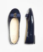 Brooks Brothers Patent Leather Ballet Flats