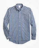 Brooks Brothers Non-iron Regent Fit Large Check Sport Shirt