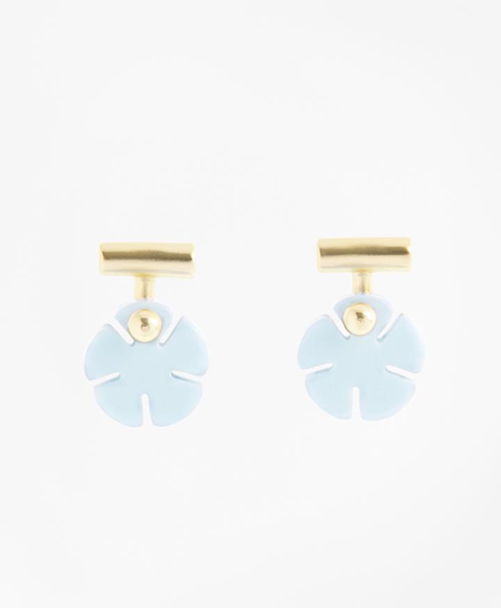 Brooks Brothers Women's Flower Drop Earrings