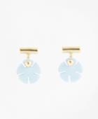 Brooks Brothers Women's Flower Drop Earrings
