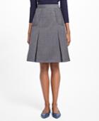 Brooks Brothers Women's Tropical Wool A-line Skirt