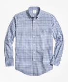 Brooks Brothers Men's Non-iron Milano Fit Check Sport Shirt