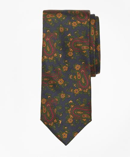 Brooks Brothers Ancient Madder Paisley Print Tie