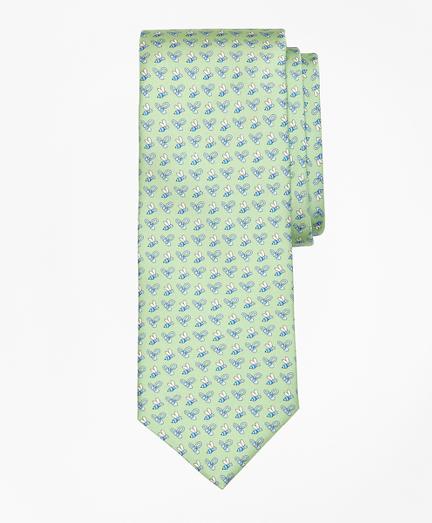 Brooks Brothers Bee Motif Print Tie
