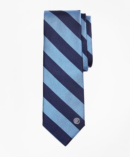 Brooks Brothers Fc Internazionale Milano Stripe Silk Rep Tie