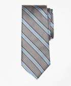 Brooks Brothers Men's Twill Framed Stripe Tie