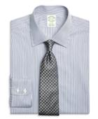 Brooks Brothers Men's Extra Slim Fit Slim-fit Dress Shirt, Rope Stripe