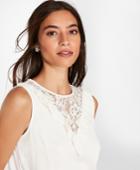 Brooks Brothers Women's Lace-trimmed Blouse