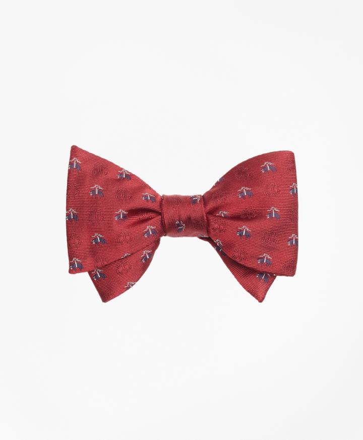 Brooks Brothers Men's Golden Fleece Shadow Bow Tie