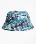 Brooks Brothers Reversible Patchwork Cotton Bucket Hat