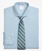Brooks Brothers Men's Non-iron Slim Fit Micro Framed Gingham Dress Shirt