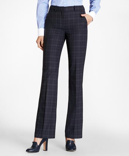 Brooks Brothers Plaid Brookscool Merino Wool Pants