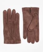 Brooks Brothers Men's Suede Gloves