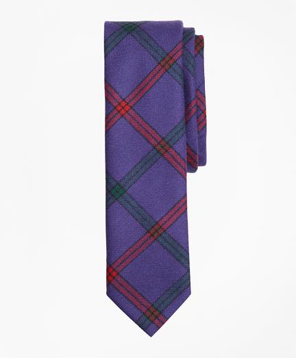 Brooks Brothers Double Windowpane Wool Tie