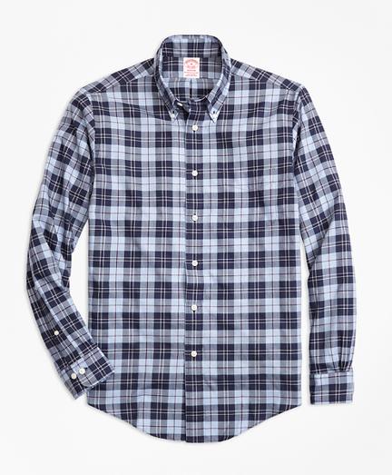 Brooks Brothers Madison Fit Plaid Flannel Sport Shirt