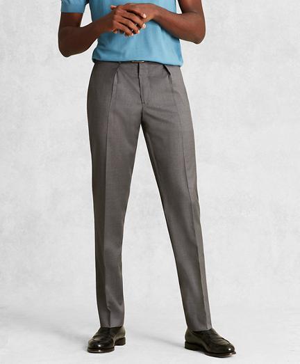 Brooks Brothers Golden Fleece Wool Pleated Trousers