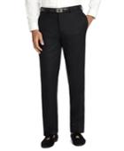 Brooks Brothers Men's Fitzgerald Fit Plain-front Flannel Dress Trousers