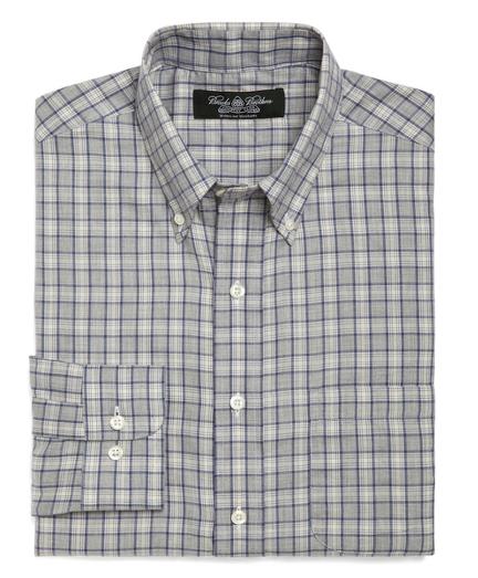 Brooks Brothers Country Club Slim Fit Check Sport Shirt