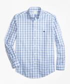 Brooks Brothers Non-iron Brookscool Milano Fit Check Sport Shirt